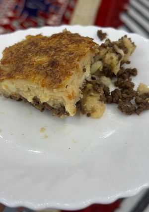 صورة لوصفة صينية البطاطس بحشوة اللحم