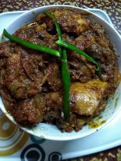 A picture of Chicken lababdar.