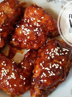 Foto resep Fire Chicken Wings ala Richeese / ayam super pedas