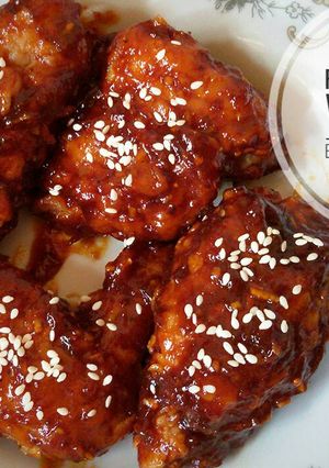 Foto resep Fire Chicken Wings ala Richeese / ayam super pedas