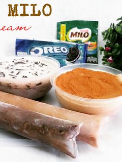 Foto resep Es krim oreo dan milo