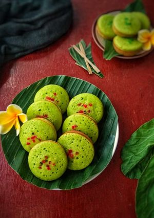 Foto resep Pukis Sawi Hijau