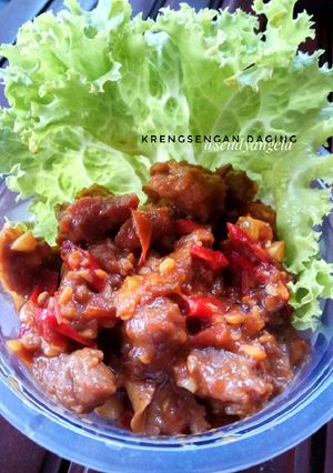 Foto resep Krengsengan daging
