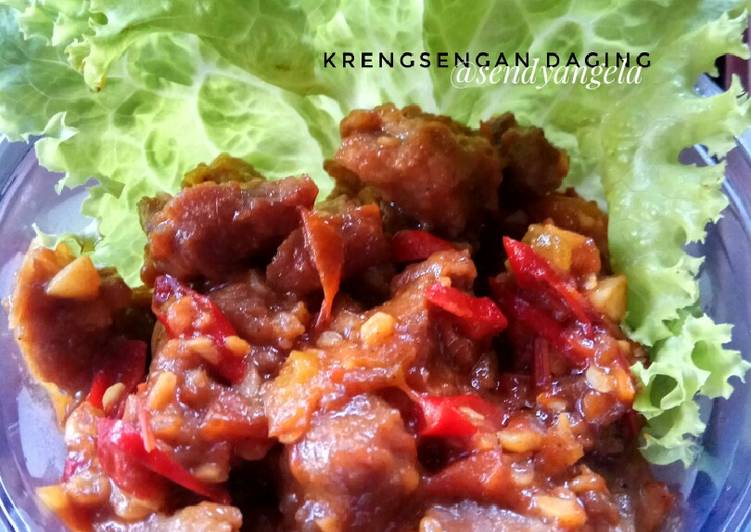 Krengsengan daging