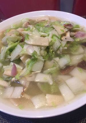 Foto resep Cah Sayur Putih (sawi putih) sederhana tapi enak!