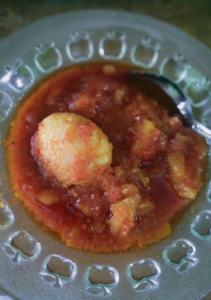 Foto resep Telur sambel Nanas