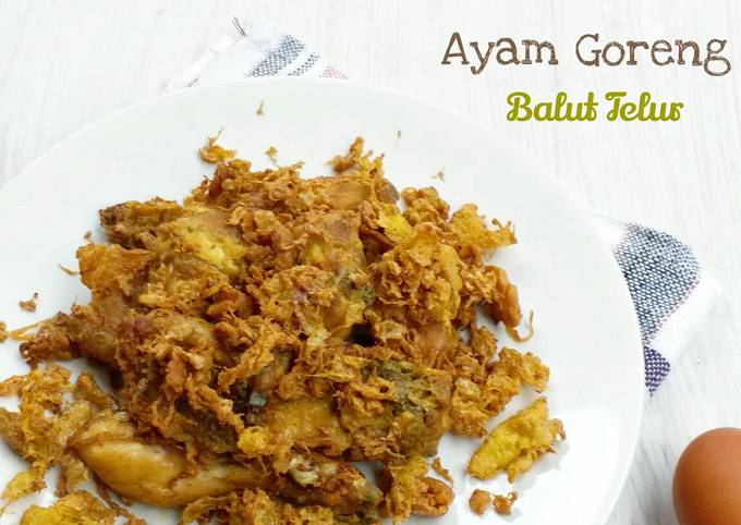 Ayam Goreng Balut Telur