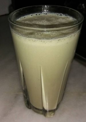 Foto principal de Batido de plátano y té verde Matcha
