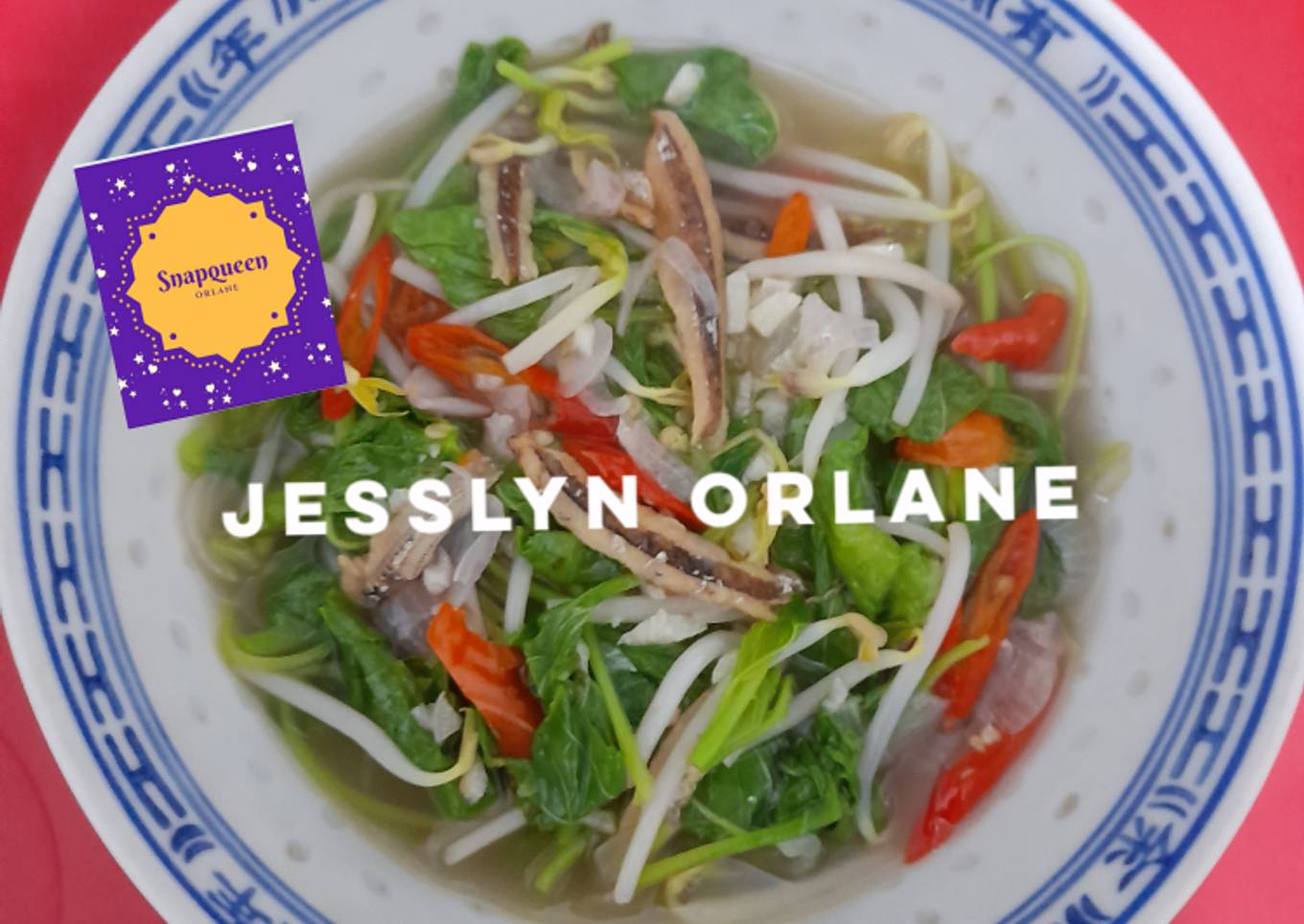 Kuah Bayam Ikan Bilis Jesslyn Orlane