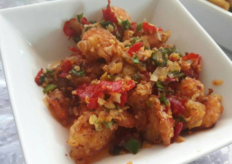 Bahan Membuat Udang Cabe Garam, Enak