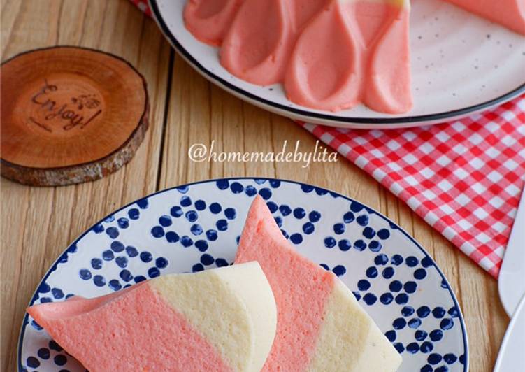 Pudding busa strawberry ala Fatmah Bahalwan #homemadebylita