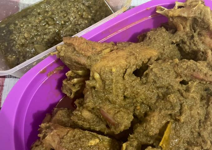 Bebek ungkep madura + sambel ijo enak mantap