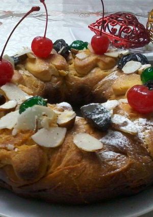 Una foto de Rosca de Reyes Cítrica