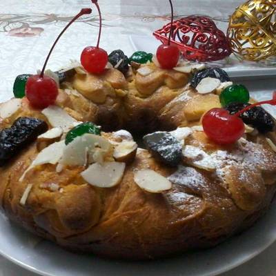 Rosca de Reyes Cítrica Receta de Doris Jaime- Cookpad