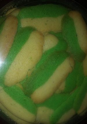 Foto resep Lidah kucing dua warna