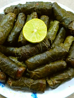 A picture of محشي ورق عنب.
