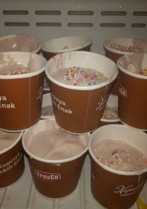 Foto resep Es krim sederhana ala rumahan
