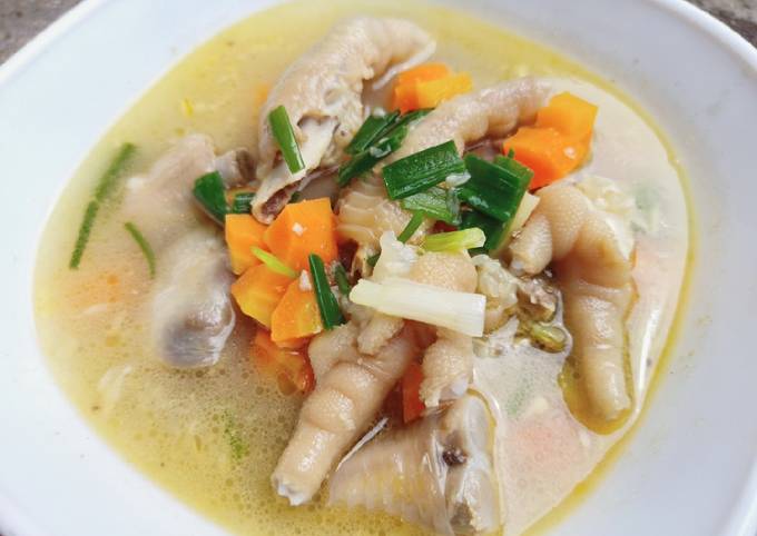 SOP ceker ayam ala anak kost