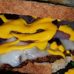 A picture of Mike's Perfect Patty Melts!.