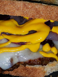 A picture of Mike's Perfect Patty Melts!.