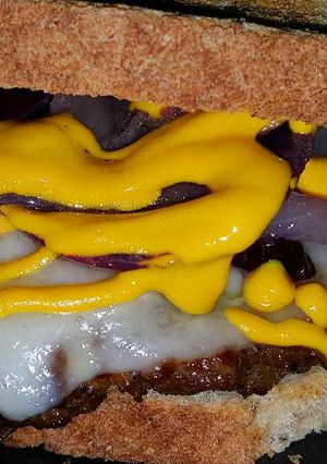 A picture of Mike's Perfect Patty Melts!.