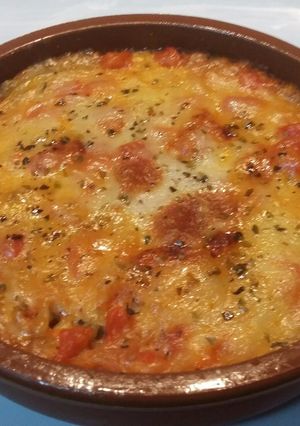 Foto principal de Gratín de pasta a los dos quesos