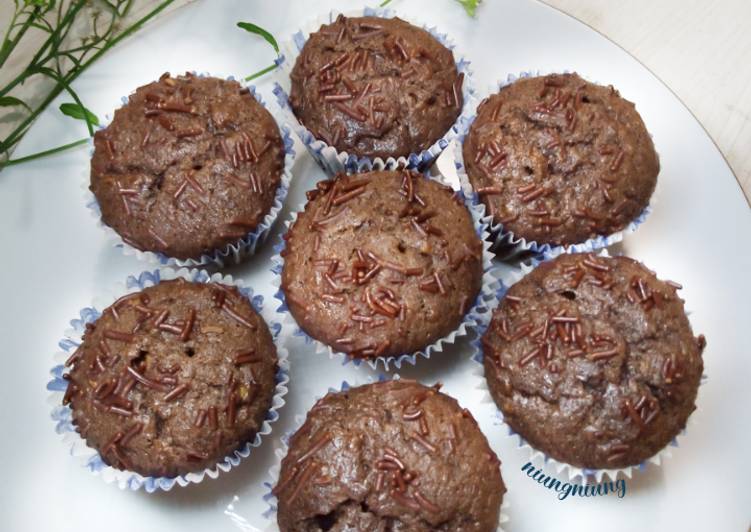 Muffin Coklat pisang