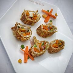 A picture of Veg Egg roll.