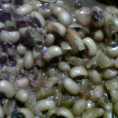 A picture of Lobia/Black Eyed Pea Curry.