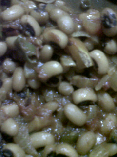 A picture of Lobia/Black Eyed Pea Curry.