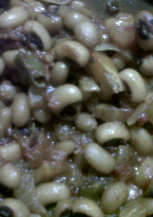 A picture of Lobia/Black Eyed Pea Curry.