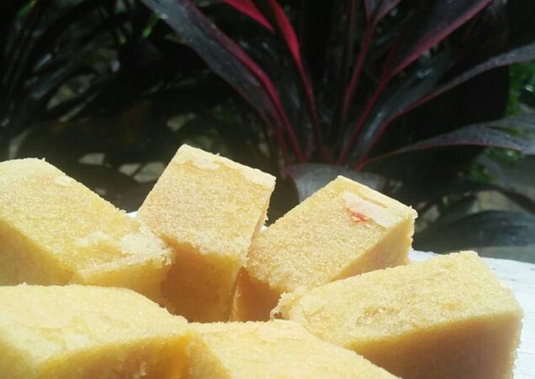 Langkah Mudah untuk memasak Cake Labu Kuning Anti Gagal