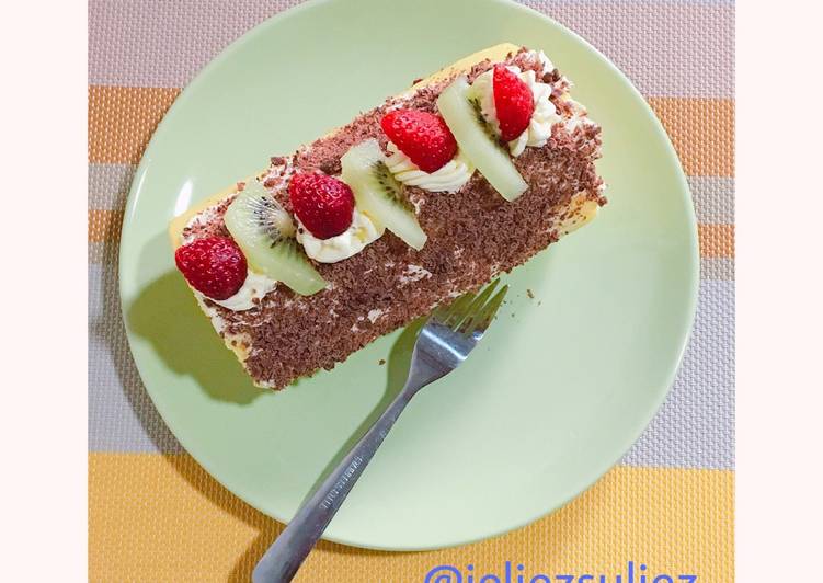 Recipe of Super Quick Homemade Vanilla roll cake