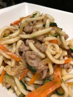 Udon Hoisin Pfanne Rezepthauptbild