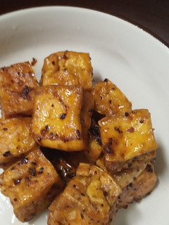 味噌烤醬燒豆腐(素) 的食譜成品照片