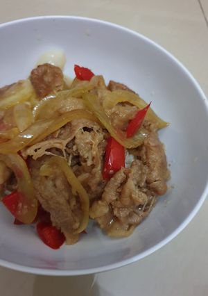 Foto resep Beef Yakiniku ala Yoshinoya