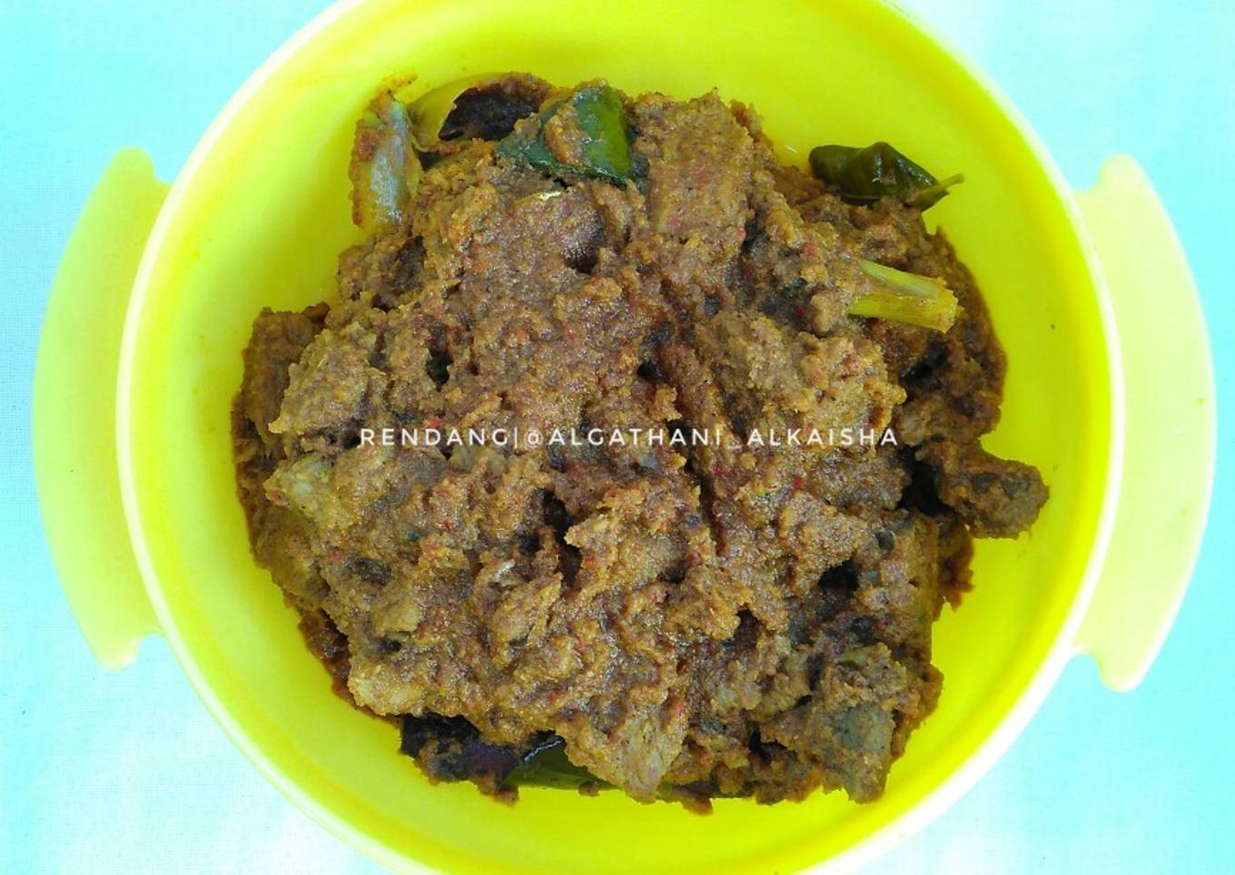 Rendang empuk tanpa presto