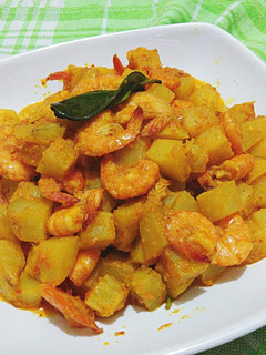 Foto resep Sambel goreng kentang udang