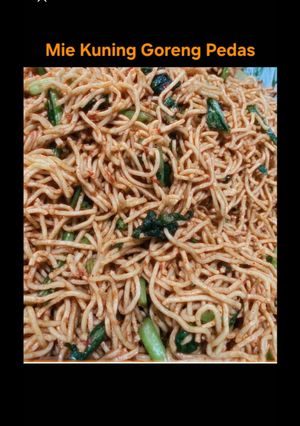 Foto resep 108. Mie Kuning Goreng Pedas