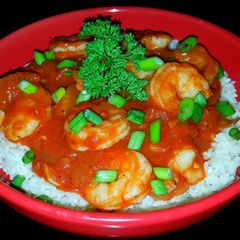 A picture of Mike's EZ Cajun Shrimp Creole.