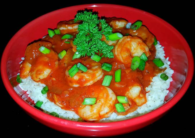 Recipe of Award-winning Mike&#39;s EZ Cajun Shrimp Creole
