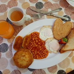 A picture of Sehri platter.