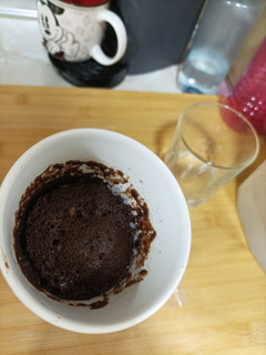 Una foto de Mug cake de chocolate