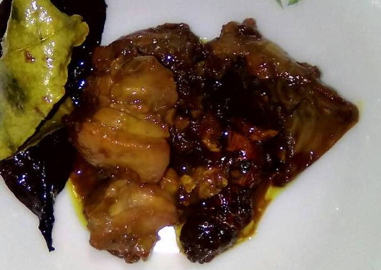 Ayam kecap sederhana