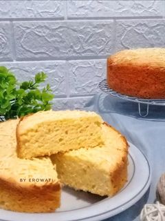 Foto resep Bolu Tape Singkong Topping Keju
