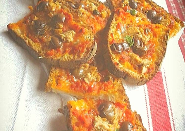 Bruschette alla campagnola calabrese