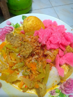 Foto resep 008. Lontong sayur