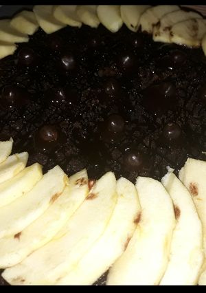 صورة لوصفة كيك بالتفاح