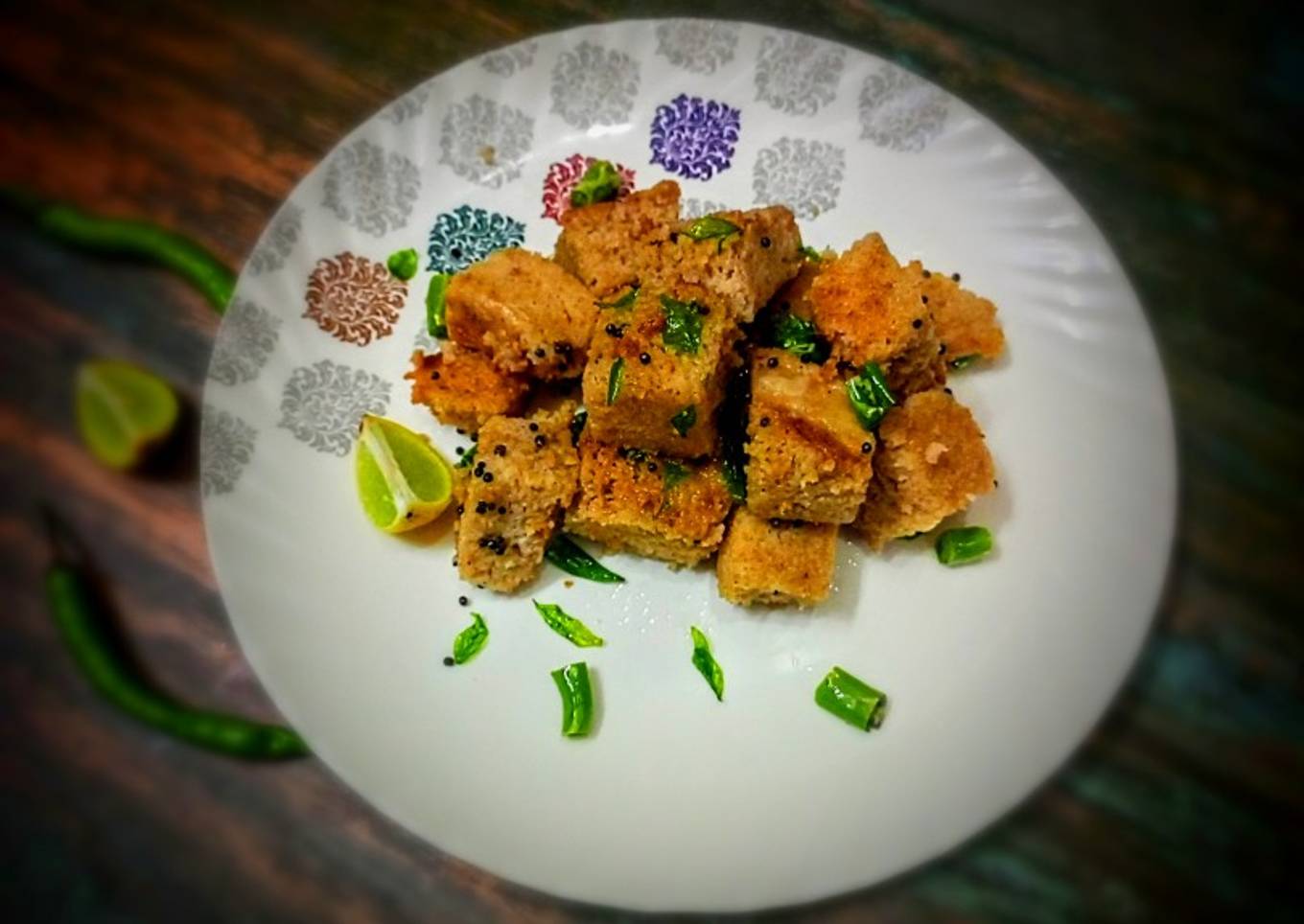 Oats dhokla