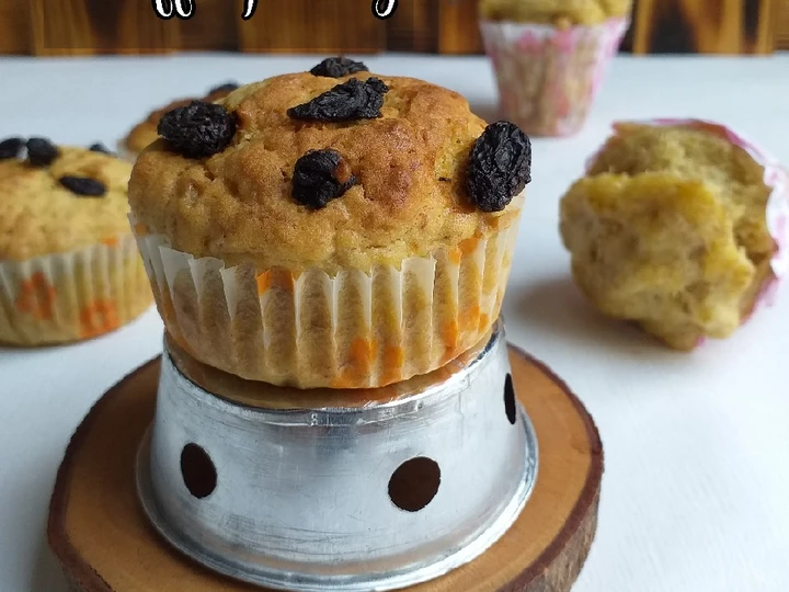 Cara Sederhana Membuat Resep  Muffin pisang (panggang &amp;amp; kukus) yang Lezat Sekali, Sempurna